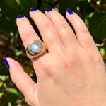14.8 Carat Star Sapphire Ring 18k