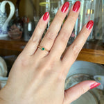Emerald Ring 14k