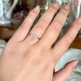 Diamond Diamond Shaped Ring 14k