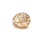 Dome Cut Out Ring 14k
